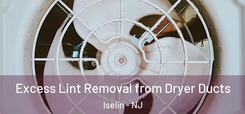Excess Lint Removal from Dryer Ducts Iselin - NJ